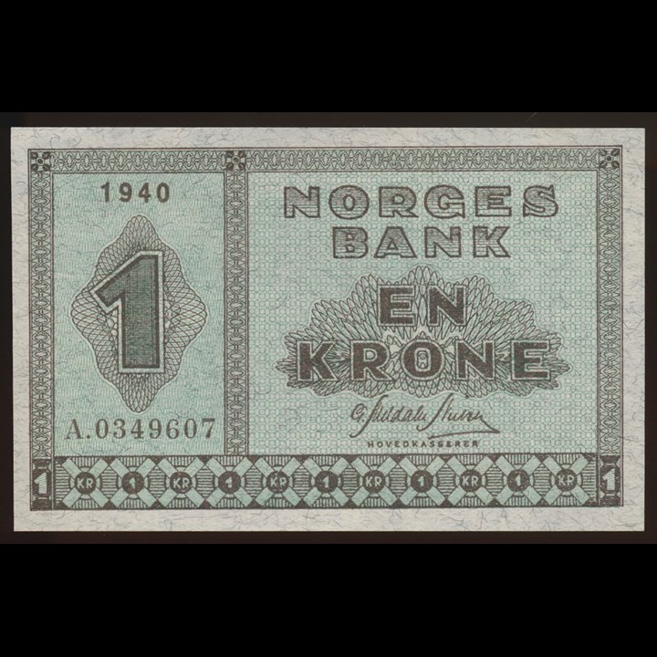 1 Krone 1940 A Kv 0