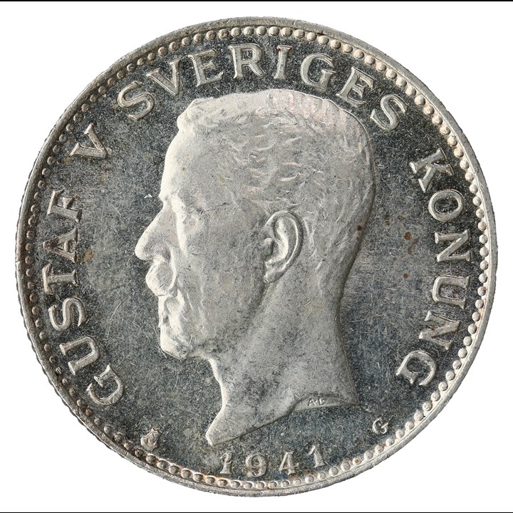Sweden 1 Krona 1941 UNC