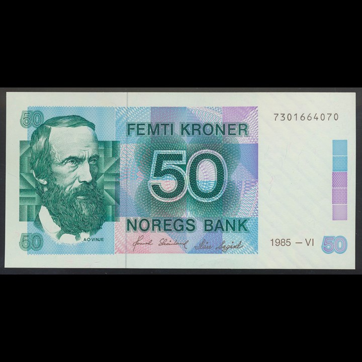 50 Kroner 1985 Kv 0