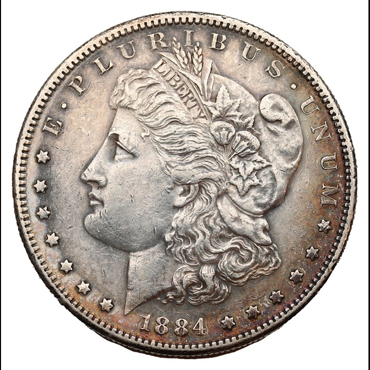USA Morgan Dollar 1884 S XF