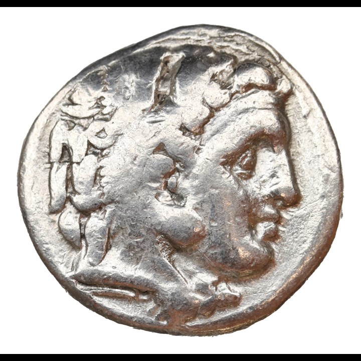 ANCIENT GREEK Alexander The Great Drachm VF, Cleaned