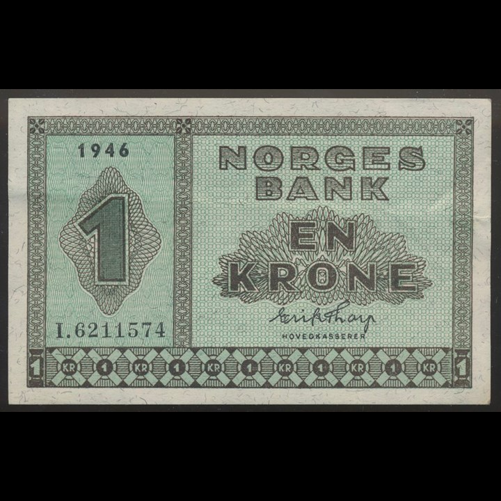 1 Krone 1946 I Kv 1+/01