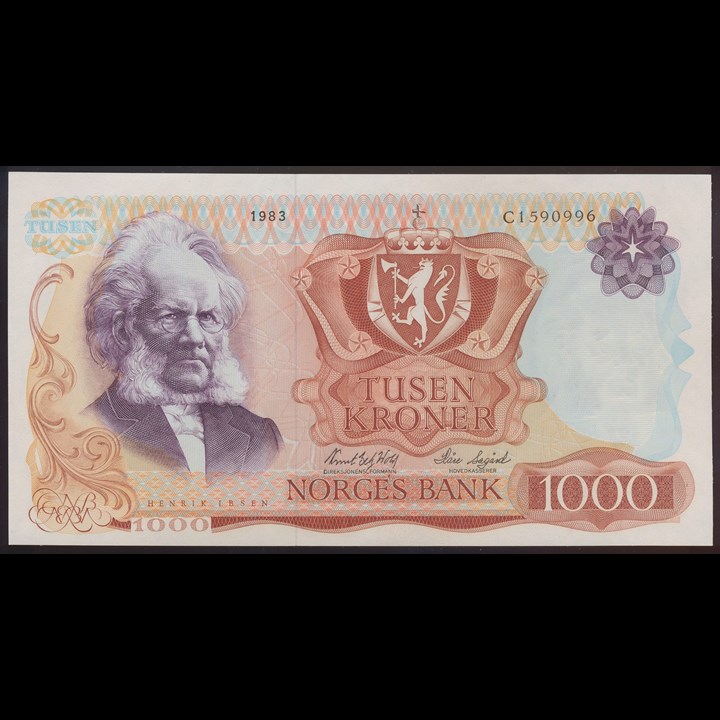 1000 Kroner 1983 C Kv 01 (AU)
