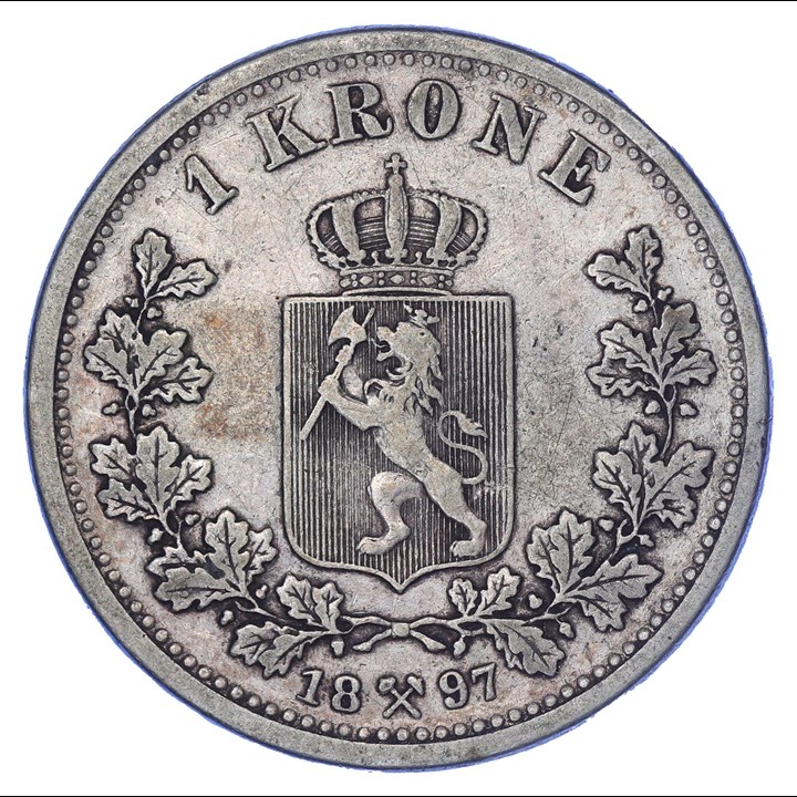 1 Krone 1897 Kv 1