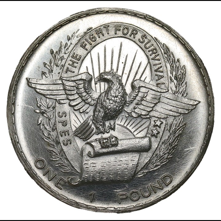Biafra 1 Pound 1969 UNC