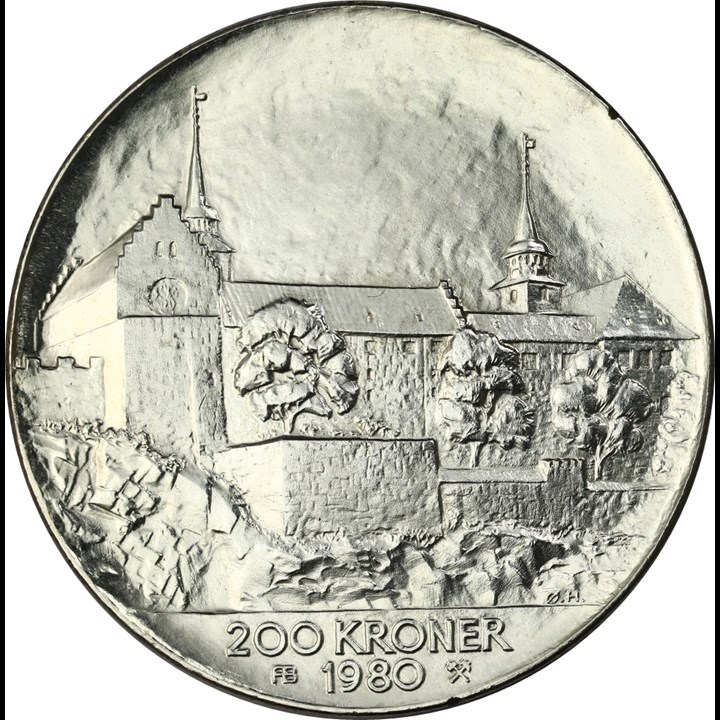200 Kroner 1980 Kv 0