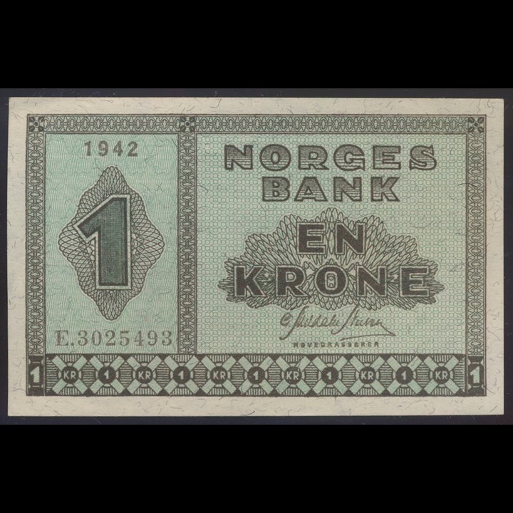 1 Krone 1942 E Kv 01