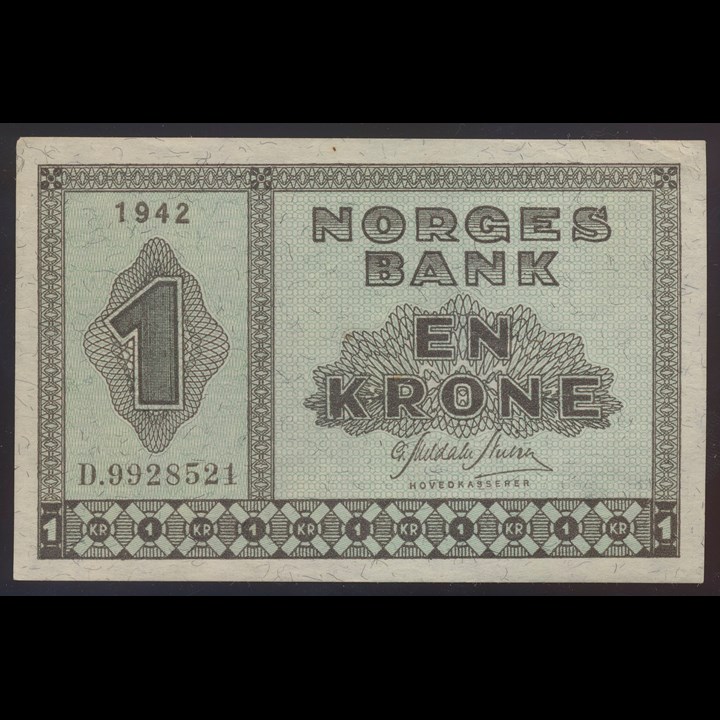 1 Krone 1942 D Kv 01