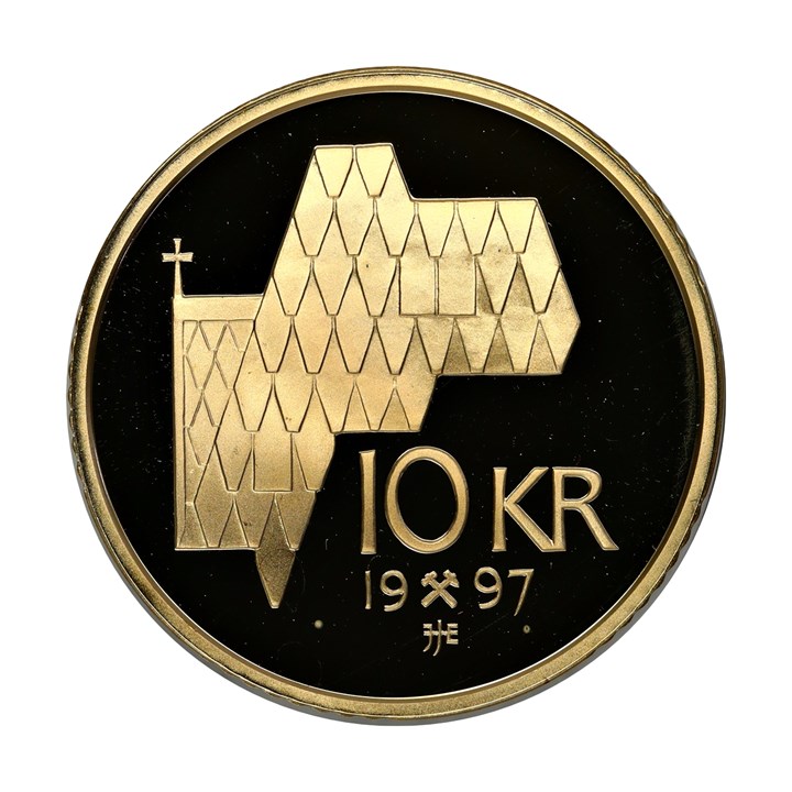 10 Kroner 1997 Kv Proof