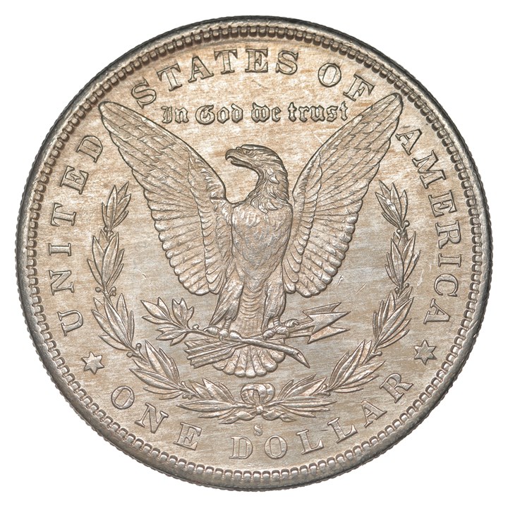 USA Morgan Dollar 1880 S 01