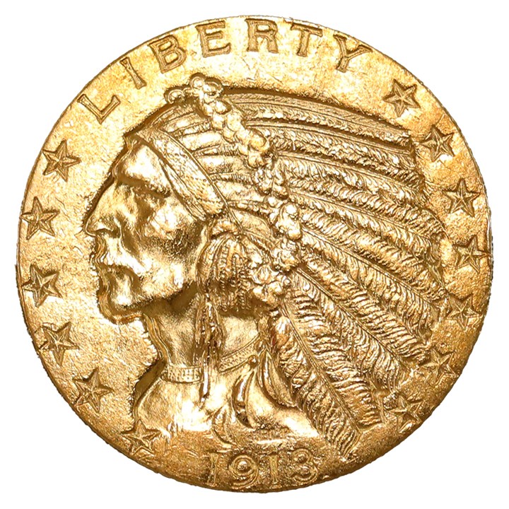 USA 5 Dollar 1913 UNC