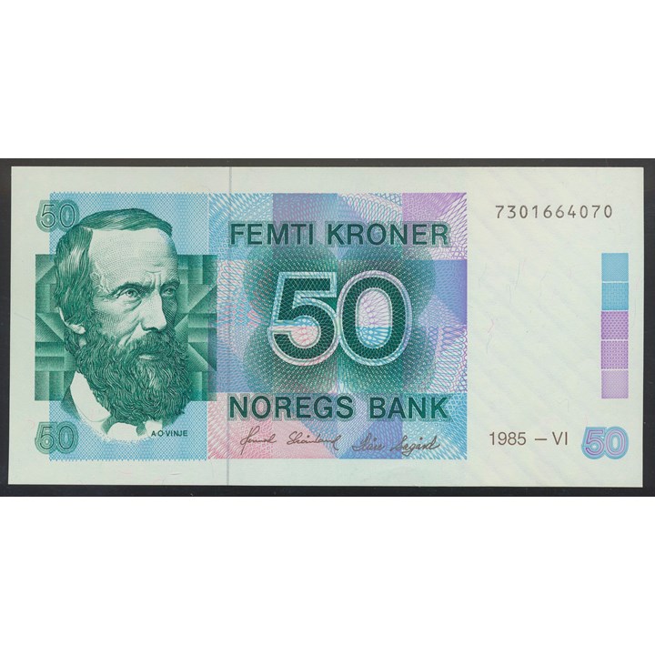 50 Kroner 1985 Kv 0