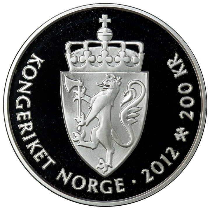 200 Kroner 2012 Kongeparet Proof