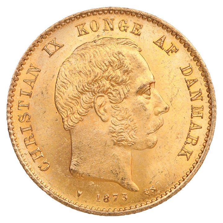 Danmark 20 Kroner 1873 Kv 0/01