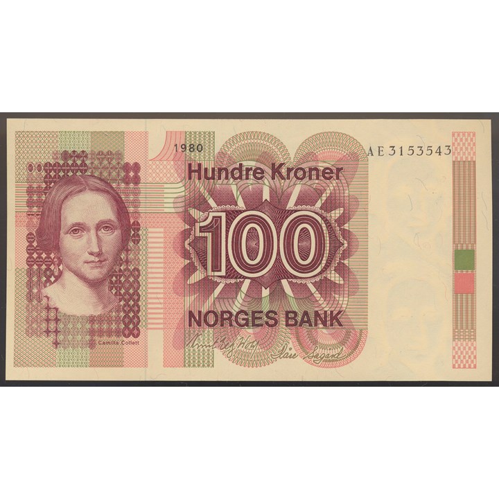 100 Kroner 1980 AE Kv 0