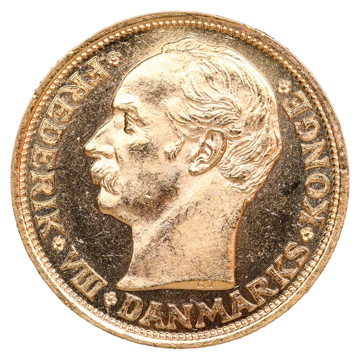 Danmark 20 Kroner 1912 Kv 0/01