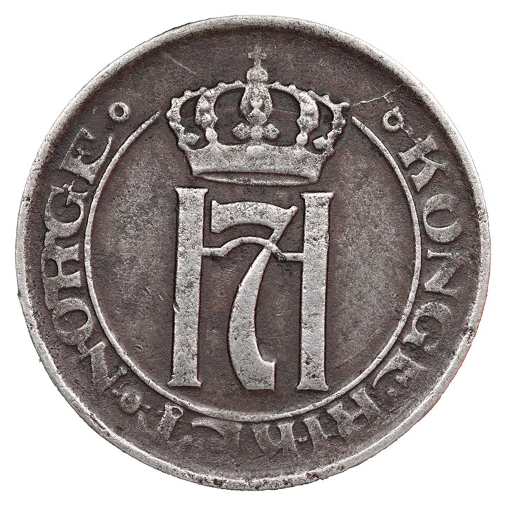 2 Øre 1917 Kv 1/1+