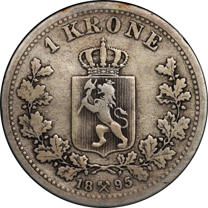1 Krone 1895 Kv 1/1-