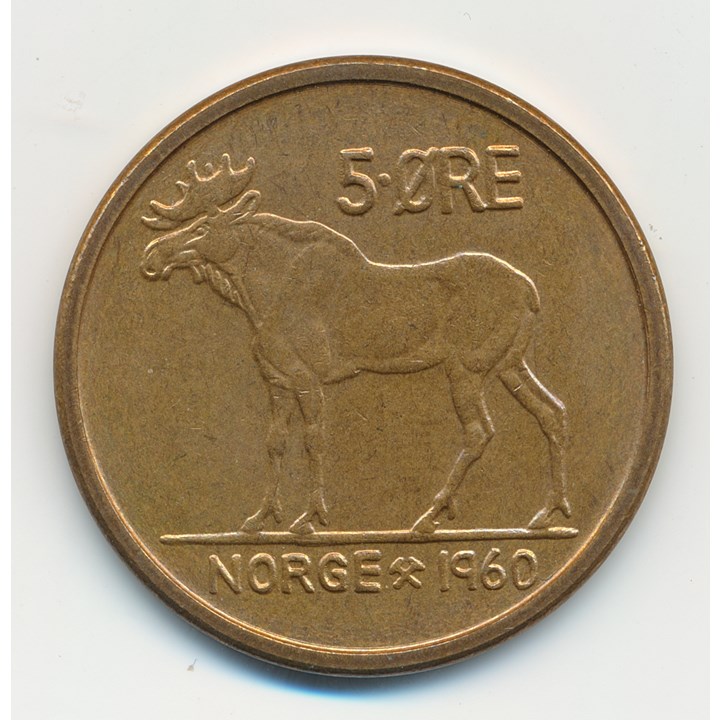 5 Øre 1960 Kv 0