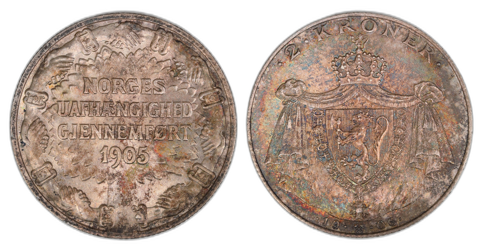 Norge 2 Kroner 1906  Kv: 0