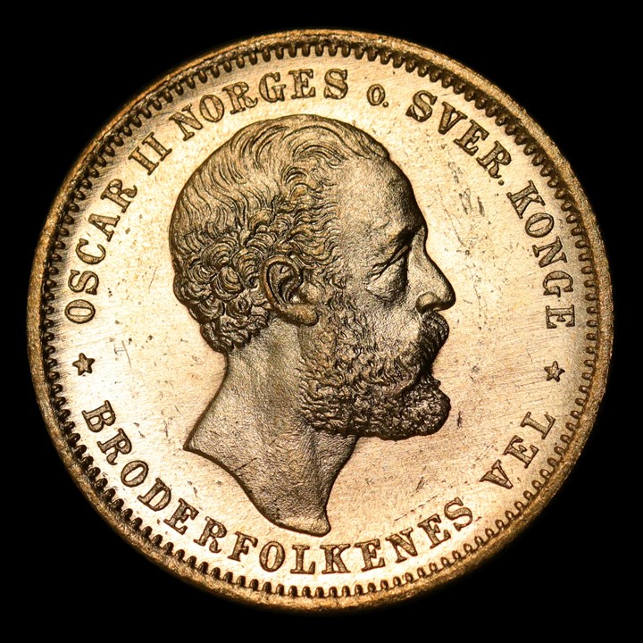 Norway 20 Kroner 1875 UNC