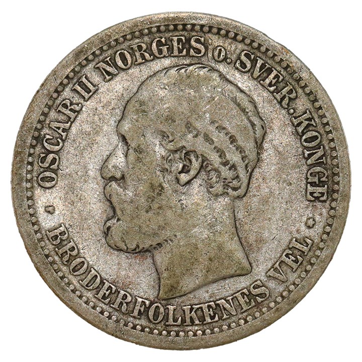 1 Krone 1877 Kv 1-