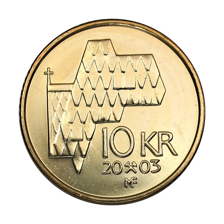 10 Kroner 2003 Kv 0