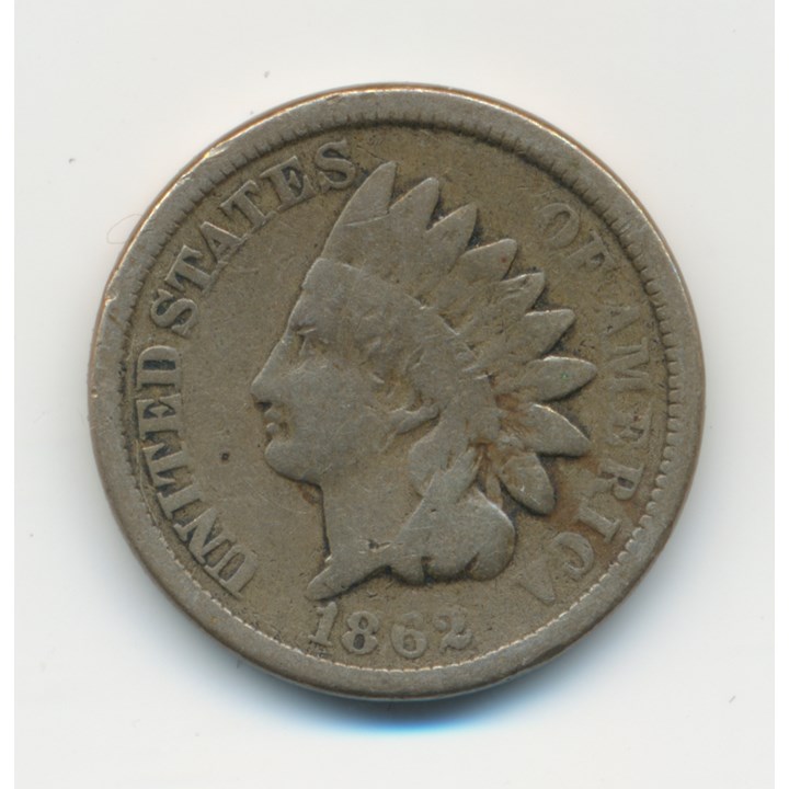 USA 1 Cent 1862 Kv 1