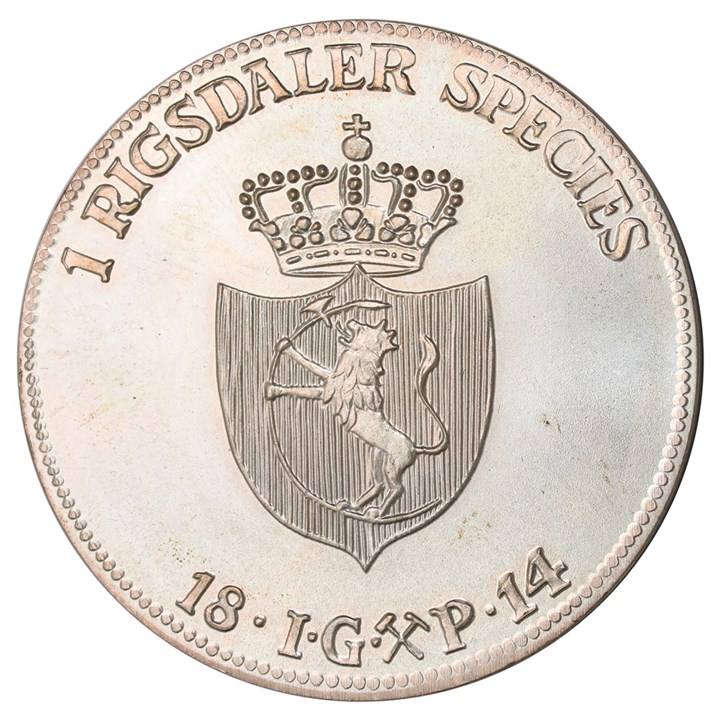 "Speciedaler 1814" ONF medalje 1989