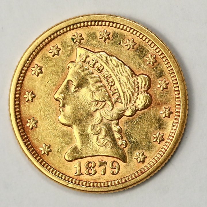 USA 2,5 Dollar 1879 Kv 01
