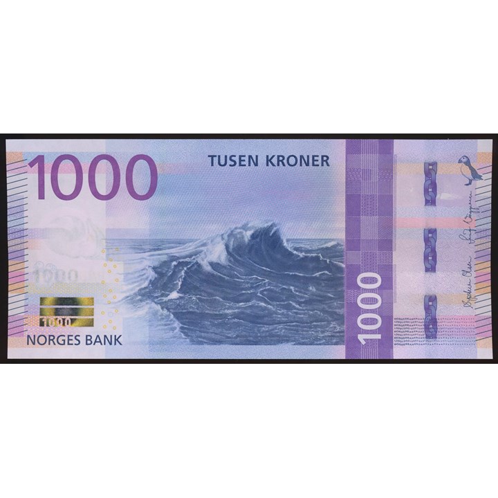 1000 Kroner 2019 Kv 0