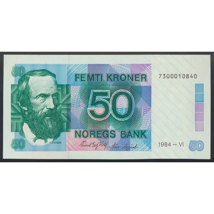 50 Kroner 1984 Kv 0
