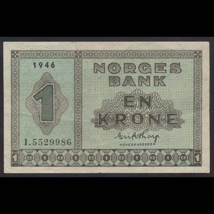 1 Krone 1946 I Kv 1+