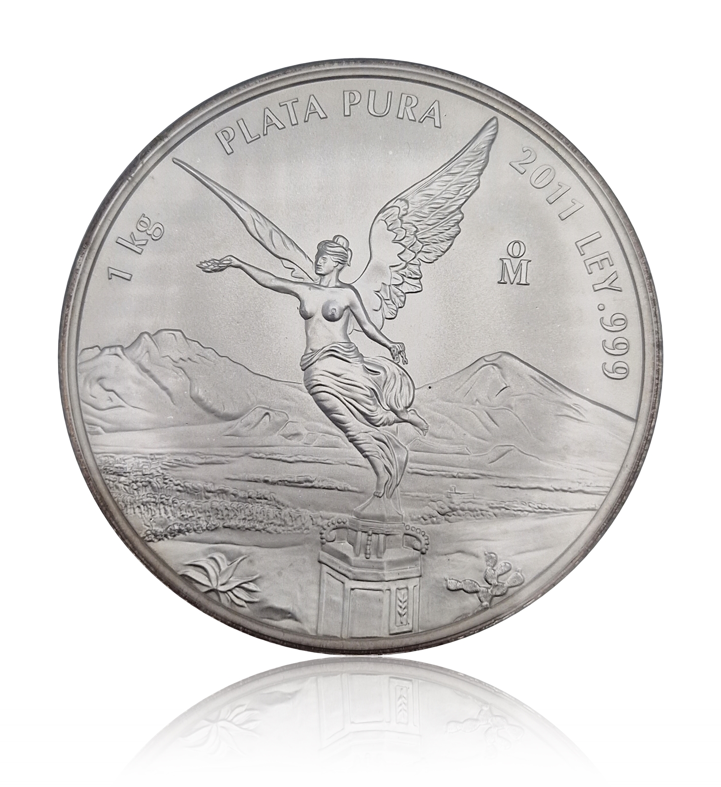 Mexico Libertad Tilfeldig Årstall 1 Kilo 999 Sølv UNC