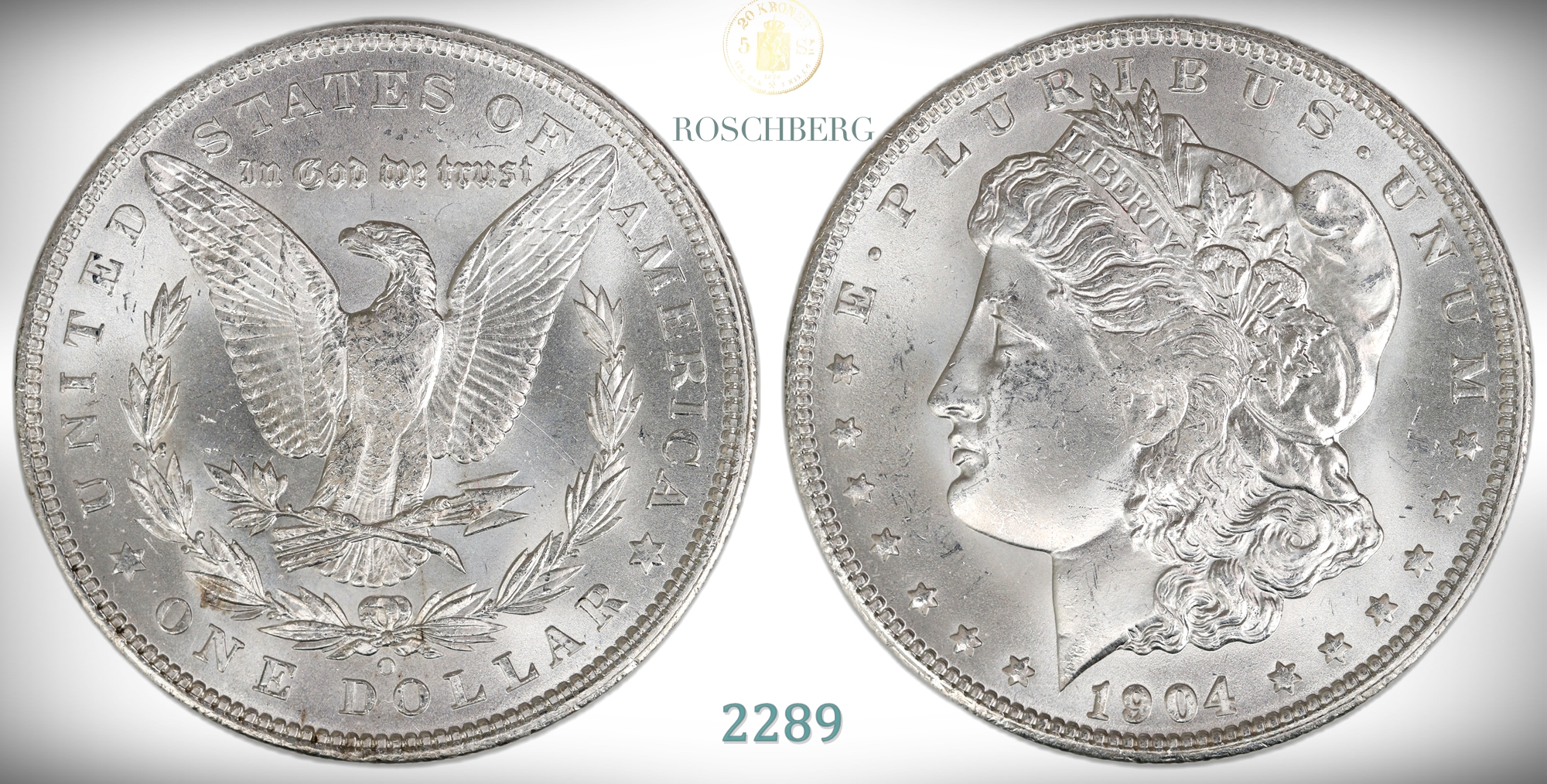 USA Dollar 1904-O  Kv: 0 (UNC)