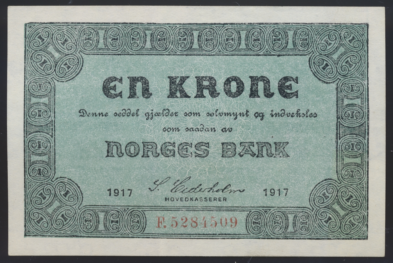 1 Krone 1917 F Kv 01