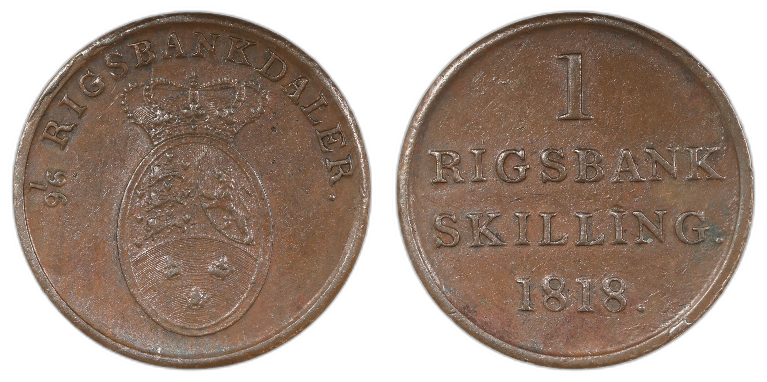 Danmark 1 RBS 1818 Kv: 01 (AU)