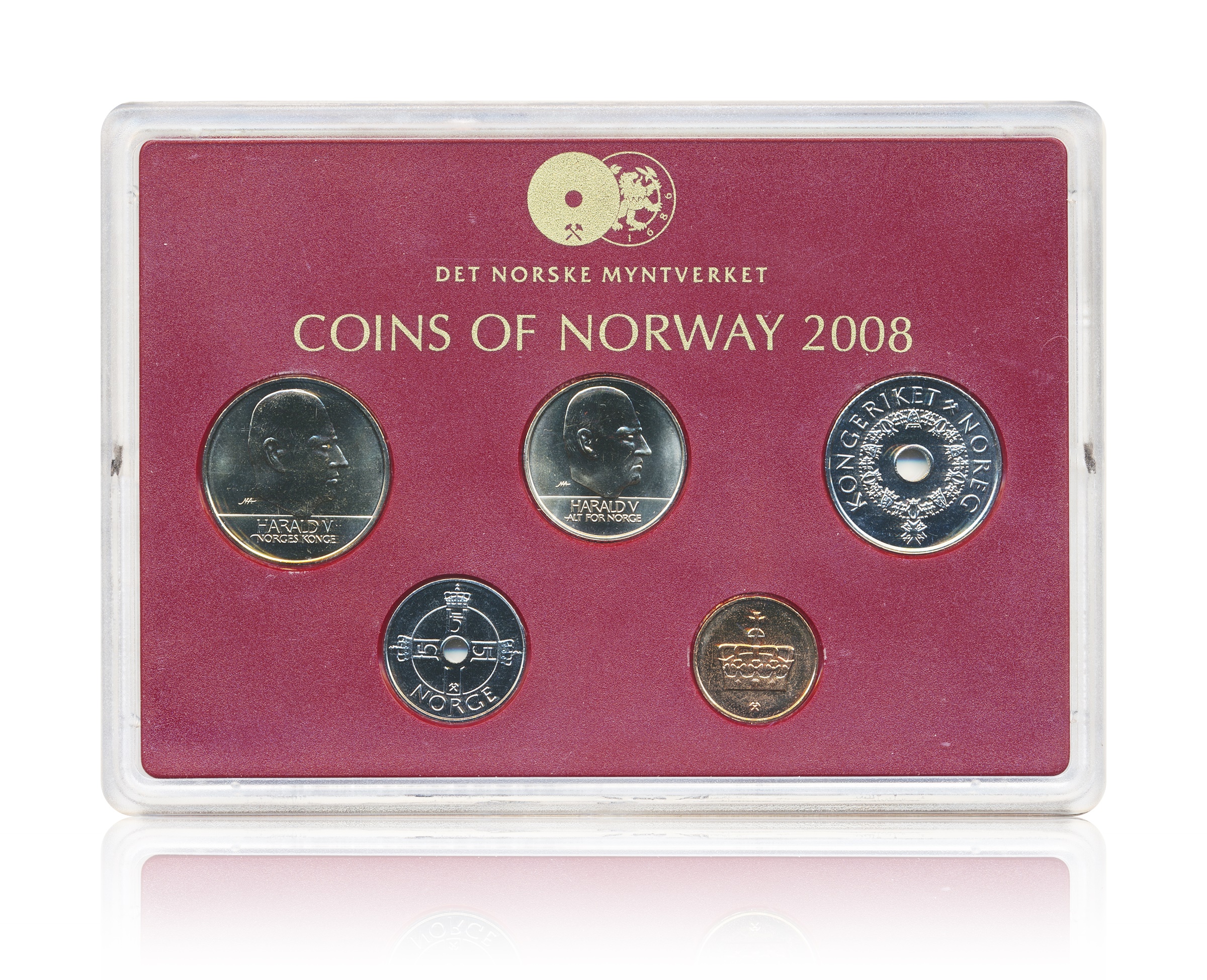 Myntsett 2008 Hardplast