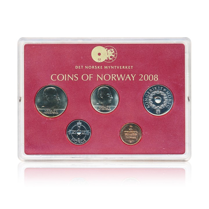 Myntsett 2008 Hardplast