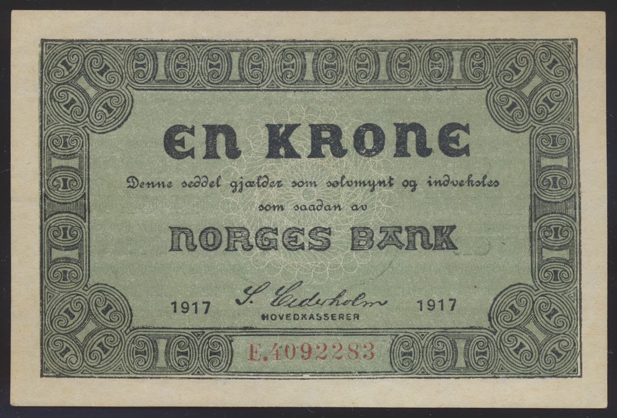 1 Krone 1917 E Kv g01