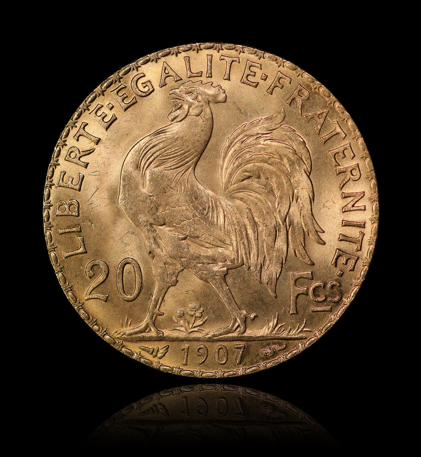 Frankrike 20 Francs Marianne 1907-14 