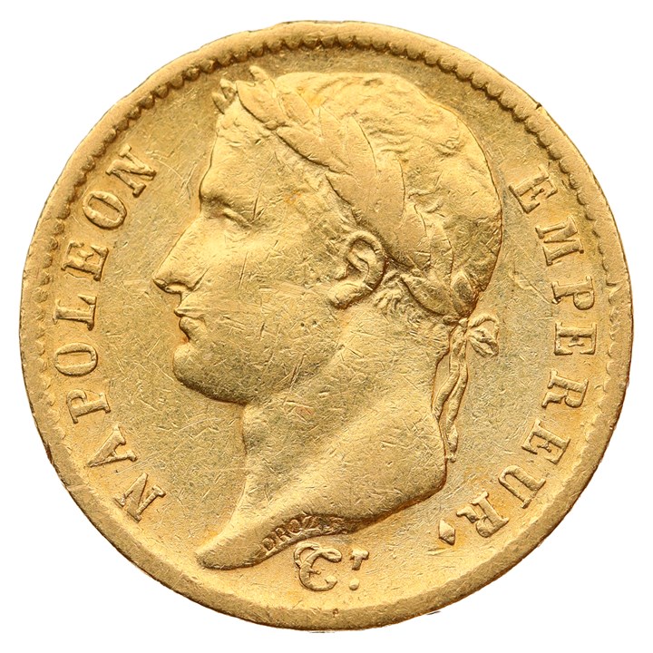 Frankrike 20 Francs 1811 A VF