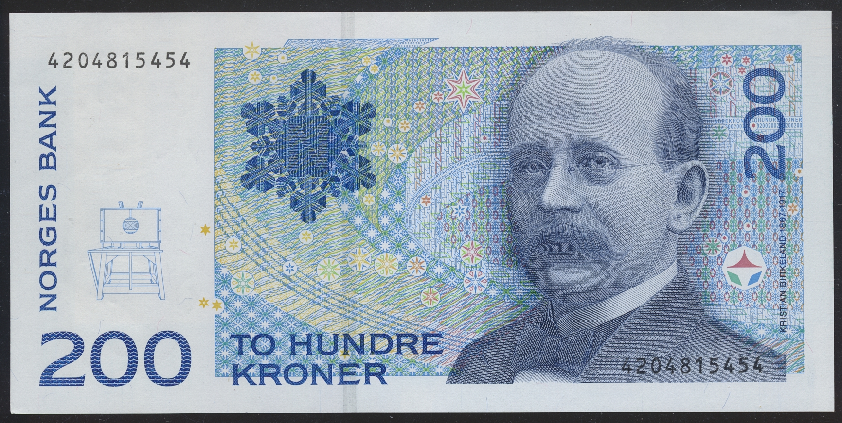 200 Kroner 1998 Kv 0-