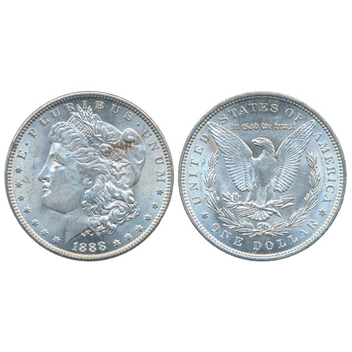 USA Morgandollar 1888