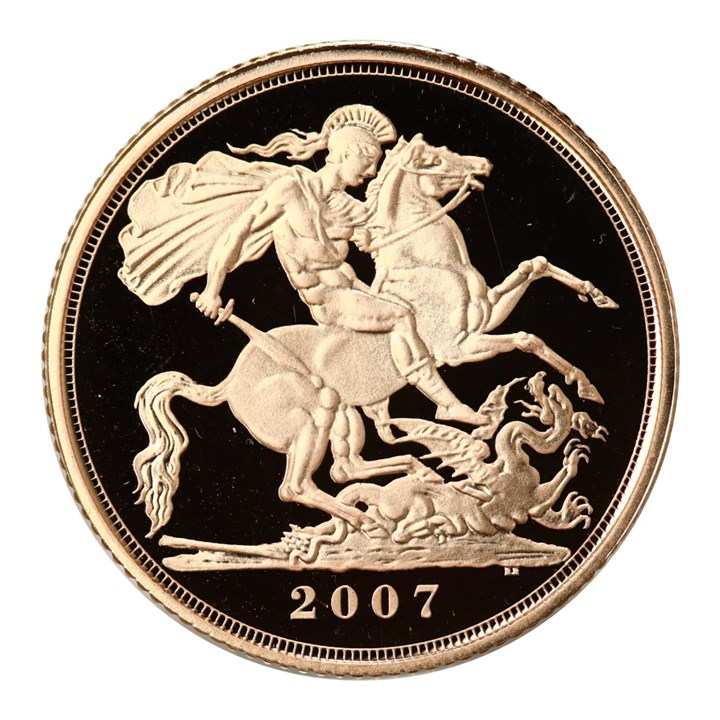 England Sovereign 2007 Proof