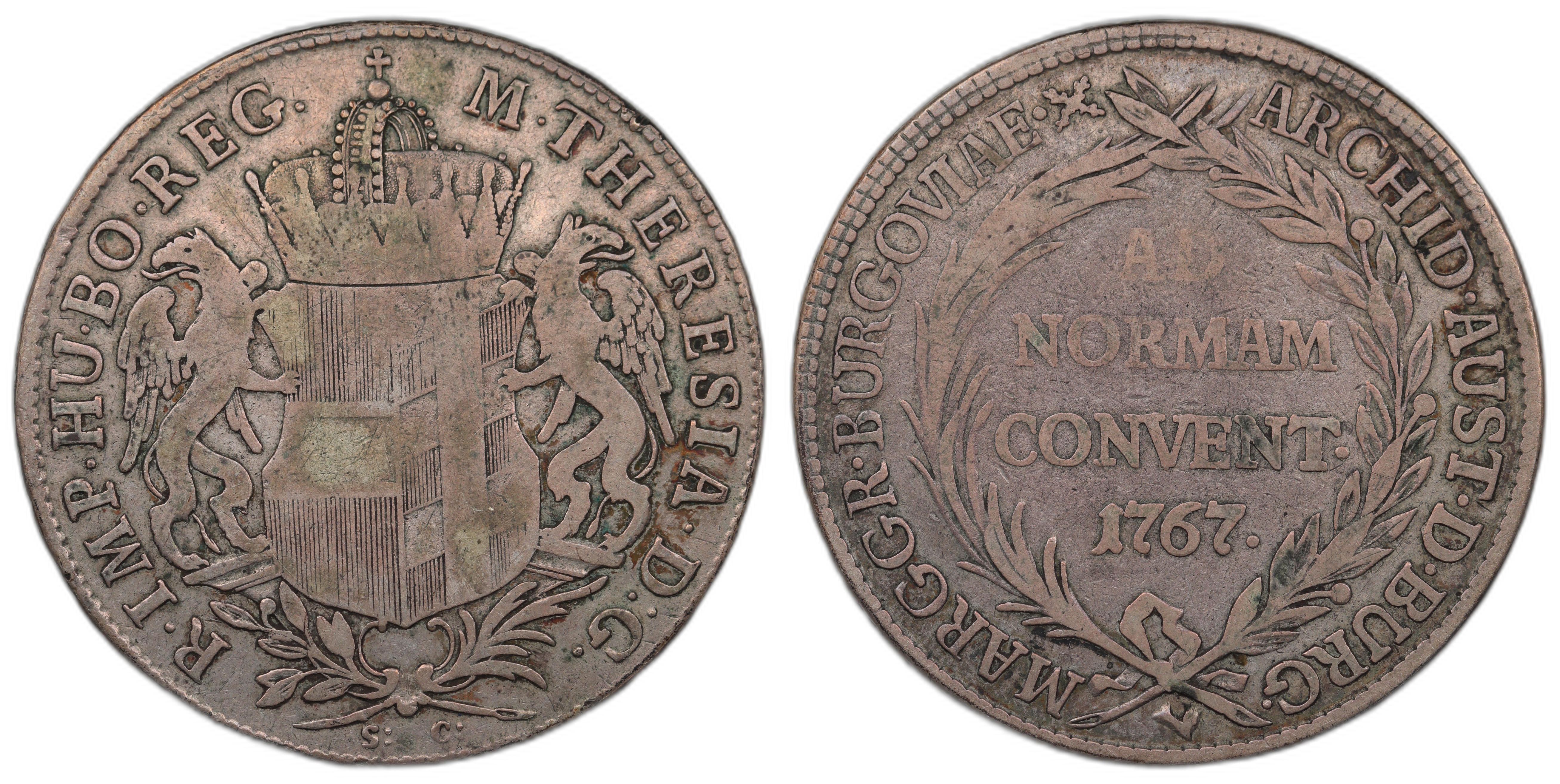 Austria Thaler 1767 Kv VF