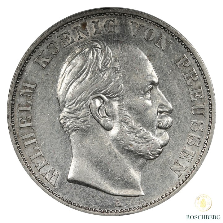 Prussia Siegesthaler 1871-A Kv AU