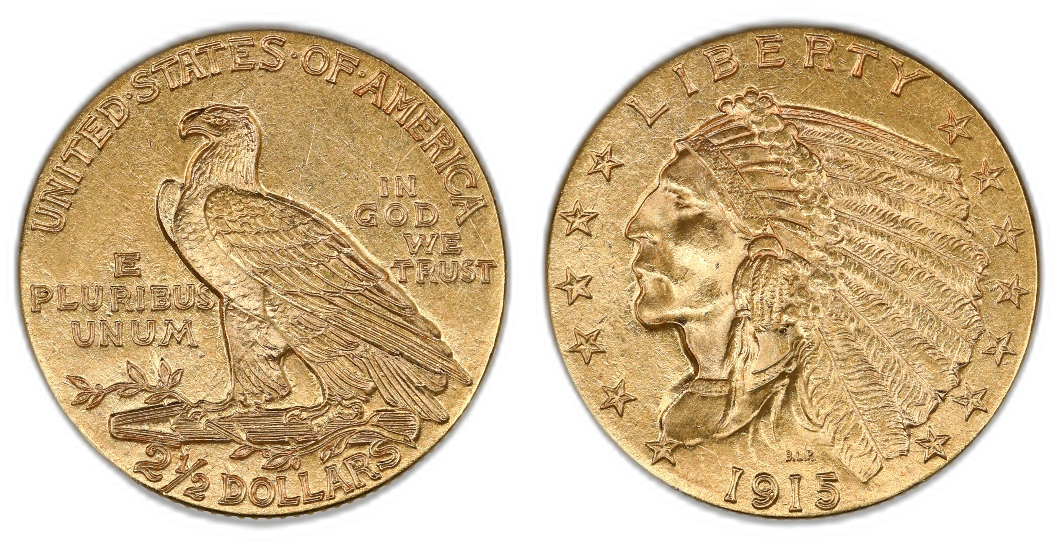 USA 2.5 Dollars 1915  Kv: AU