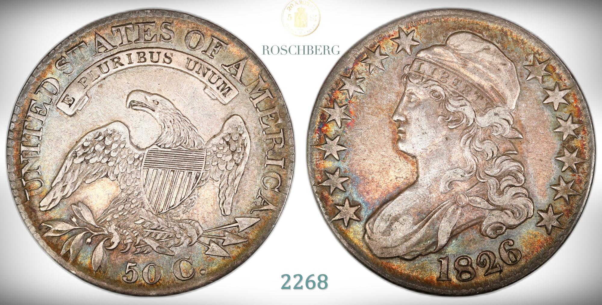 USA 50 Cents 1826  Kv: VF