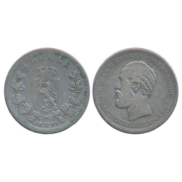 1 Krone 1894 Kv 1/1-